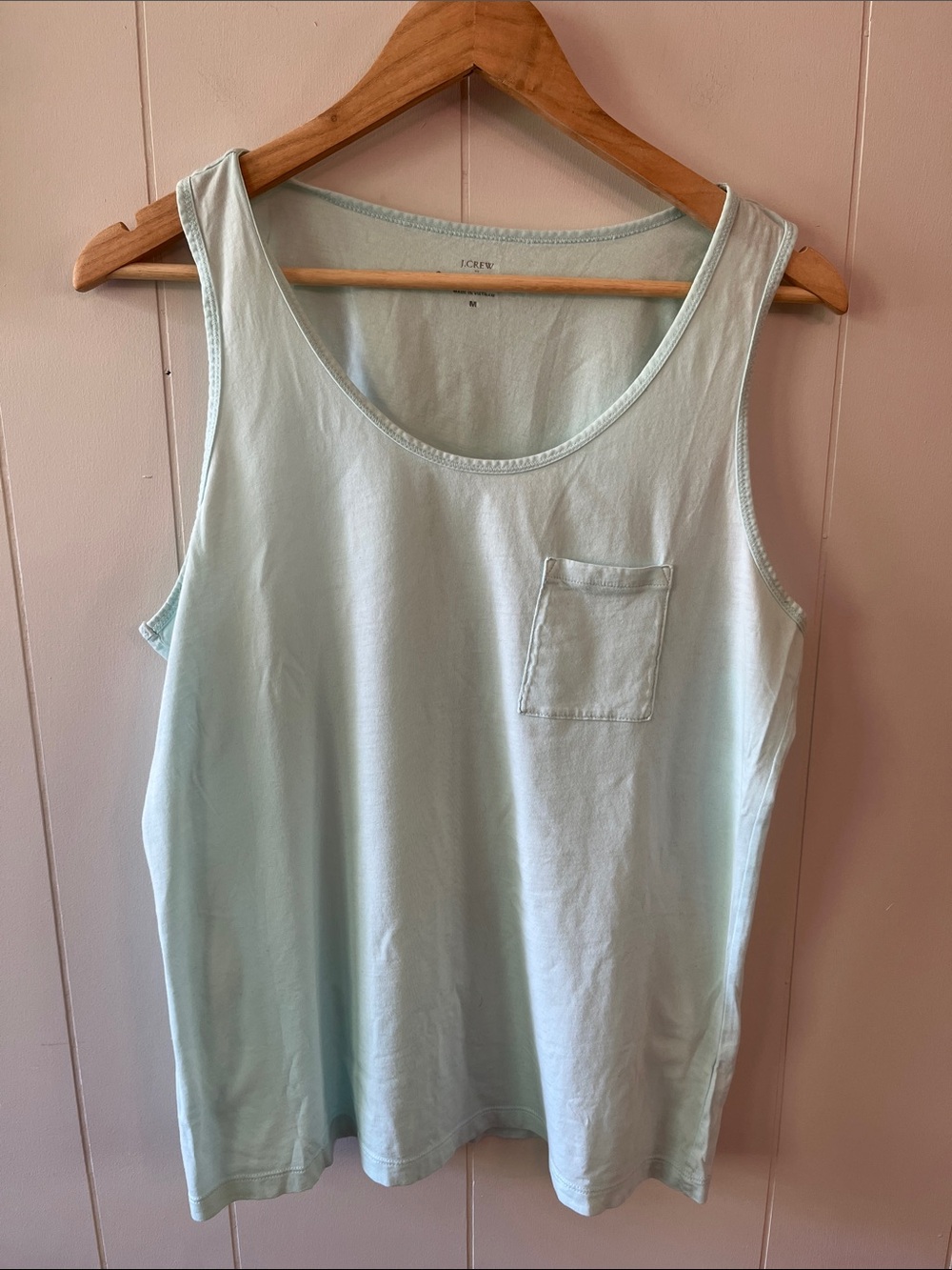 J. Crew Women’s Garment Dyed Sleeveless Pocket Tank